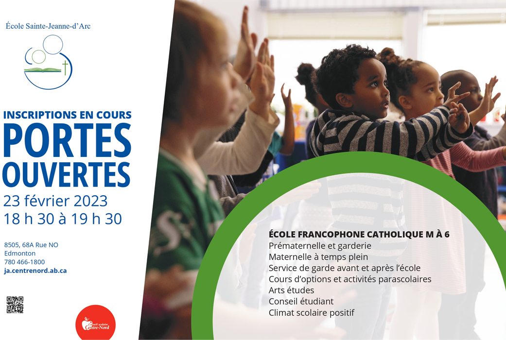affiche portes ouvertes JA 2023